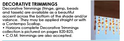 Decorative Trimmings